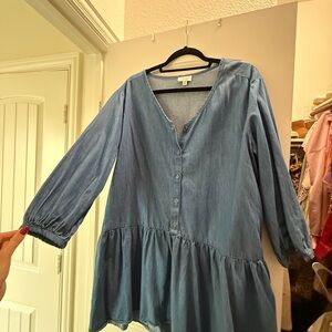 True Craft Denim Tunic